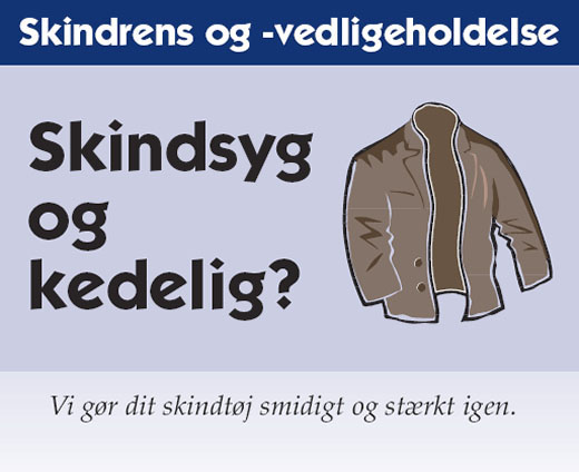 Skindtøj Kalundborg - rens af skindtøj